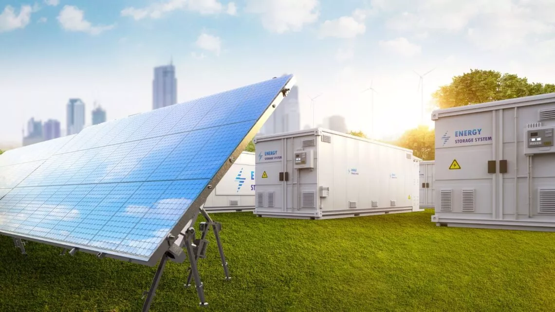 Imagen de una presa hidroeléctrica